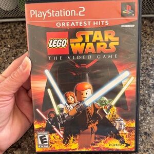 LEGO Star Wars: The Video Game for PlayStation 2 - Red and Black